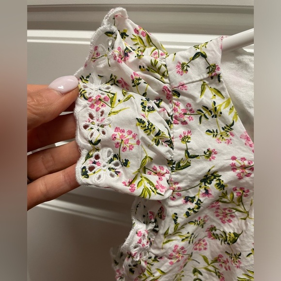 J. Crew Floral Kids Dress - Pink and Green - Picture 4 of 4